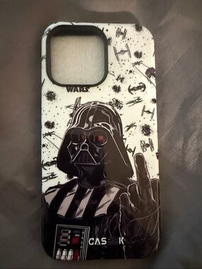 Star Wars Darth Vader iPhon Case 16 pro max
